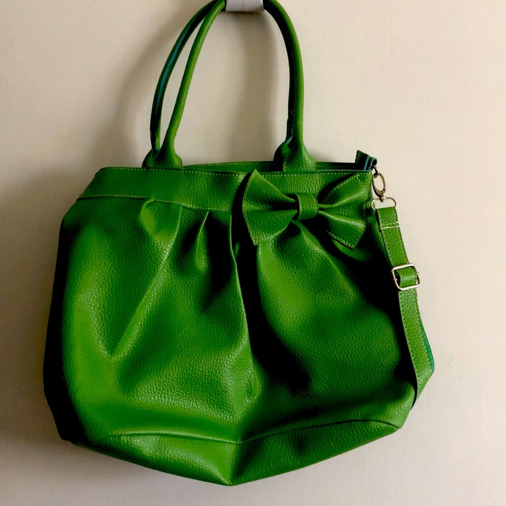 Victoria Leland Design green purse